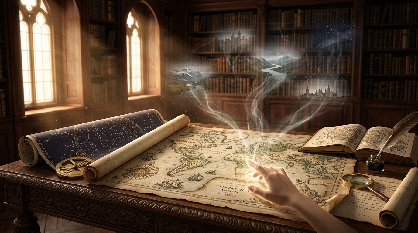 Haritaların Poetiği: Coğrafya, İktidar ve İnsan Hayal Gücünün Derinlikleri