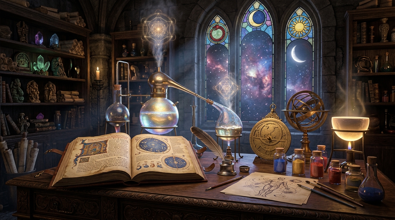 Simya ve Mükemmeliyet Arayışı: Bilim, Spiritüalite ve Sanatın Kesişimi